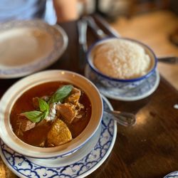 Baan Thai - Lamb Panang curry (€23)