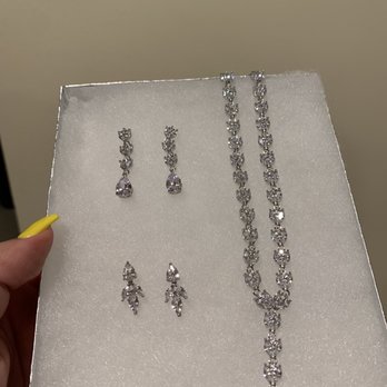 Jasmine Silver - I WISH I COULD POST THE VIDEO OF THESE SO YOU CAN UNDERSTAND THE BRILLIANCE & how it CATCHES THE LIGHT HONEY !!!!! - Jewelry Near Me - Los Angeles, California