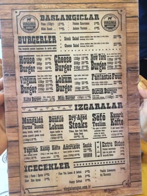 Menu photo 2 Virginia Angus Istanbul, 34