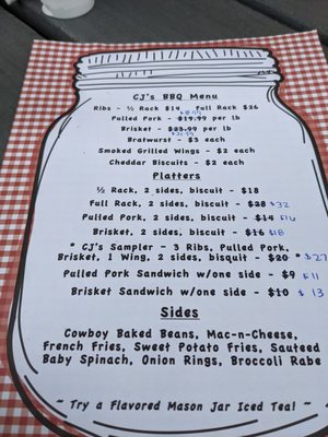 Menu photo 3 Cj's Corner Grill Somers Point, NJ