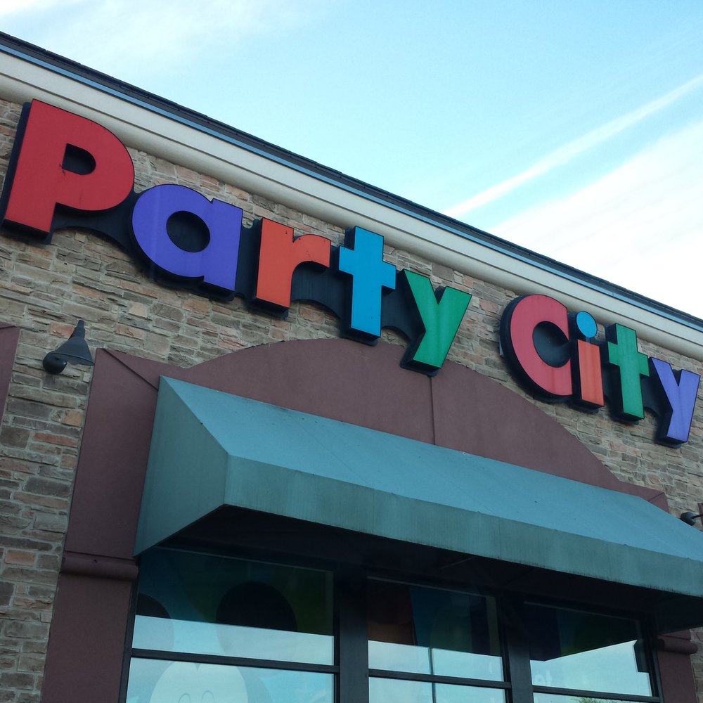 Party City - Store front...hard to see from Belt Line or the 75 access road... - Party Supplies Near Me - Richardson, Texas