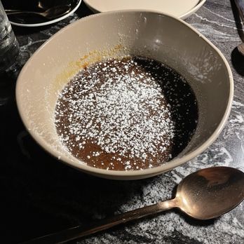 The Saint - Dark Chocolate Crème Brûlée -- it was okay, dark chocolate and custard just don't go together - Steakhouses Near Me - Dallas, Texas The Saint - Dark Chocolate Crème Brûlée -- it was okay, dark chocolate and custard just don't go together - Steakhouses Near Me - Dallas, Texas