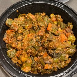 Royal India Bistro - Shahi Bindi Bhuna okra, excellent, medium spice level