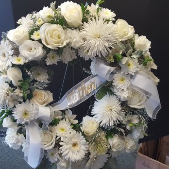 The Magic Garden - Funeral tribute wreath - Florists Near Me - Rochester, New York The Magic Garden - Funeral tribute wreath - Florists Near Me - Rochester, New York
