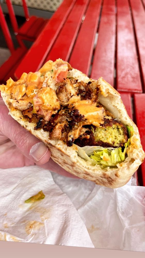 Food from Falafel King