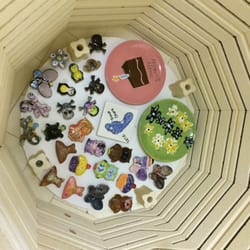 Book Nest Paint Your Own Pottery - Finally! Once you finish painting, we glaze & fire your masterpieces in our store's kiln! Glassy, glossy & glamorous!