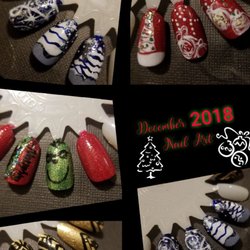 Nail Rehab Foot Spa & Mani Bar - December nail art