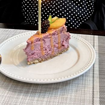 Cole's Hearth Room - Delicious raspberry cheesecake, used for my sister's 75th birthday - American Near Me - Palmyra, Missouri Cole's Hearth Room - Delicious raspberry cheesecake, used for my sister's 75th birthday - American Near Me - Palmyra, Missouri