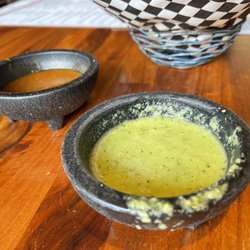 Frieda's - The sauces were very messy and it splattered all over the place and very watery very dense