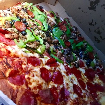 Tony's Pizza - Extra Large Pizza half combo half pepperoni - Pizza Near Me - Shafter, California Tony's Pizza - Extra Large Pizza half combo half pepperoni - Pizza Near Me - Shafter, California