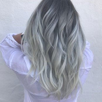 Oz a Salon - Deborah did the perfect silver blonde!!! - Hair Salons Near Me - San Jose, California Oz a Salon - Deborah did the perfect silver blonde!!! - Hair Salons Near Me - San Jose, California