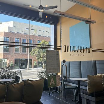Blackwood Coffee Bar - Patio from the inside - Coffee & Tea Near Me - Los Angeles, California Blackwood Coffee Bar - Patio from the inside - Coffee & Tea Near Me - Los Angeles, California