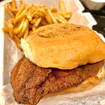 Mark's Outing - Fish Sandwich, yum! - Burgers Near Me - San Antonio, Texas