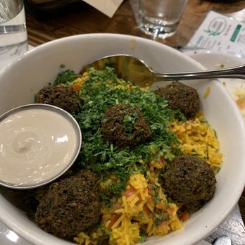 Oren's Hummus - Rice Bowl w/ Falafel - Mediterranean Near Me - San Francisco, California Oren's Hummus - Rice Bowl w/ Falafel - Mediterranean Near Me - San Francisco, California