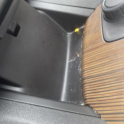 The dirt left in my car after the "top works " 30 dollar cleaning job they are supposed to do !