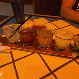 A margaritas flight to start the night! A margaritas flight to start the night!