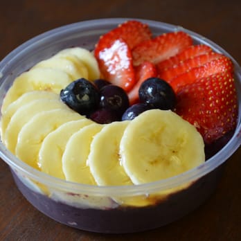 Tropical Tribe - Small 8 oz Tropical Tribe açai bowl with tropical topping - Juice Bars & Smoothies Near Me - Honolulu, Hawaii