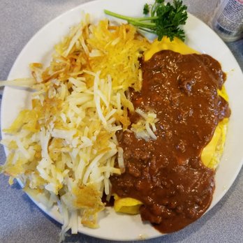 Joes Cafe - The chili cheese omelette - Breakfast & Brunch Near Me - Orem, Utah