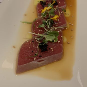 LUVI Restaurant - Ahi sashimi needed a bit salt to it. - Asian Fusion Near Me - New Orleans, Louisiana LUVI Restaurant - Ahi sashimi needed a bit salt to it. - Asian Fusion Near Me - New Orleans, Louisiana