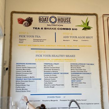 Boat House      - Menu - Coffee & Tea Near Me - Hanover, Massachusetts
