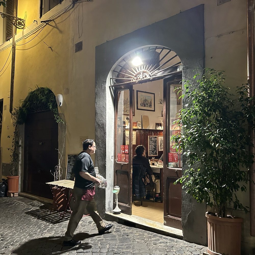 Unassuming little place. There was some limited seating outside but the cozy interior was the base place to be. Unassuming little place. There was some limited seating outside but the cozy interior was the base place to be.