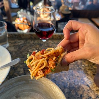Bar Bocce - Bolognese Pizza + Martin Ray Pinot Noir - Pizza Near Me - Sausalito, California