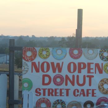Donut Street Cafe - Donut Street cafe at Gold Country Plaza - Donuts Near Me - Plymouth, California