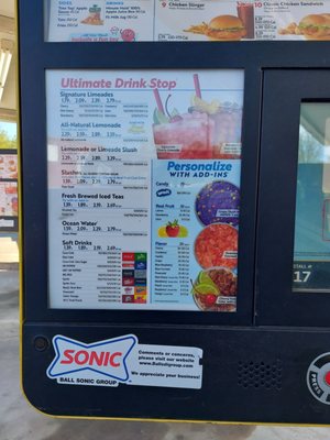 Menu photo 1 Sonic Drive-In Kansas City, MO
