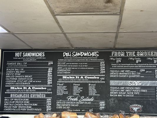 Menu photo 7 Kinder's Meats Deli BBQ Hercules, CA Menu photo 7 Kinder's Meats Deli BBQ Hercules, CA