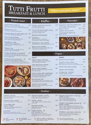 Tutti Frutti Food 2270 Regent Street Greater Sudbury On