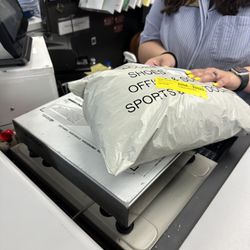 US Post Office - Scanned, printed and put on....
