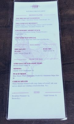Menu photo 6 The FEED Co Table & Tavern Chattanooga, TN Menu photo 6 The FEED Co Table & Tavern Chattanooga, TN