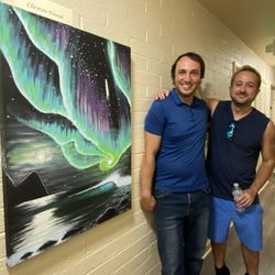Sacramento Life Improvement Center - Appreciating my buddy's art