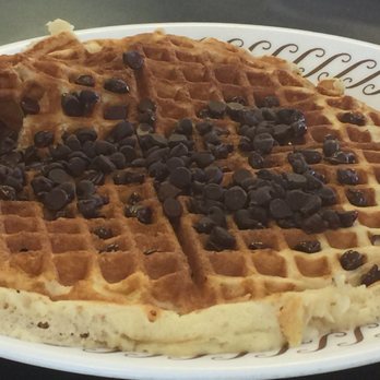 Waffle House - Single waffle with chocolate chips-try the pecans-they are also good. - Diners Near Me - Del City, Oklahoma Waffle House - Single waffle with chocolate chips-try the pecans-they are also good. - Diners Near Me - Del City, Oklahoma