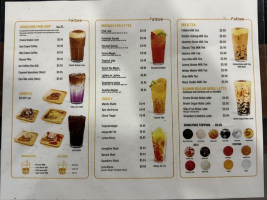 Menu photo 3 Fatbee Cafe Everett, WA Menu photo 3 Fatbee Cafe Everett, WA