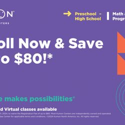 Kumon Math and Reading Center of Fullerton - Downtown - Save $80 for month of September
