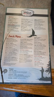 Menu photo 2 Whistlin' Jack's Outpost and Lodge Naches, WA Menu photo 2 Whistlin' Jack's Outpost and Lodge Naches, WA