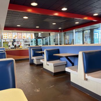 Hamburger Stand - Lobby right side. - Burgers Near Me - Thornton, Colorado