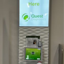Quest Diagnostics - 1 of 3 sign in kiosks