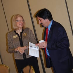 San Diego Employers Association - Labor Law Attorney, Richard Simmons & Chris Bryant, President of SDEA share a laugh at SDEA's 2011 Employment Practices Seminar