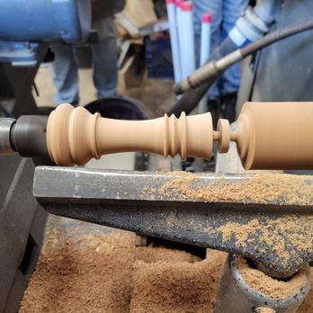 The Wood Work Shop - The quick demo turning for a King chess piece - Specialty Schools Near Me - Corona, California The Wood Work Shop - The quick demo turning for a King chess piece - Specialty Schools Near Me - Corona, California