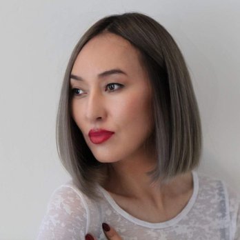 Arsova Salon - Rocking my silver metallic bob by one and only Anita - Hair Salons Near Me - Chicago, Illinois