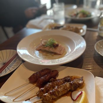 Izakaya Ajimi - Sausage and chicken yakitori - Izakaya Near Me - Brooklyn, New York Izakaya Ajimi - Sausage and chicken yakitori - Izakaya Near Me - Brooklyn, New York