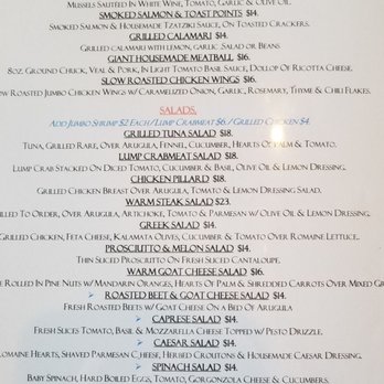 Belle & Maxwell's American /Italian restaurant - Menu - Bars Near Me - West Palm Beach, Florida