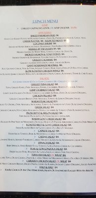 Menu photo 8 Belle & Maxwell's American /Italian restaurant West Palm Beach, FL