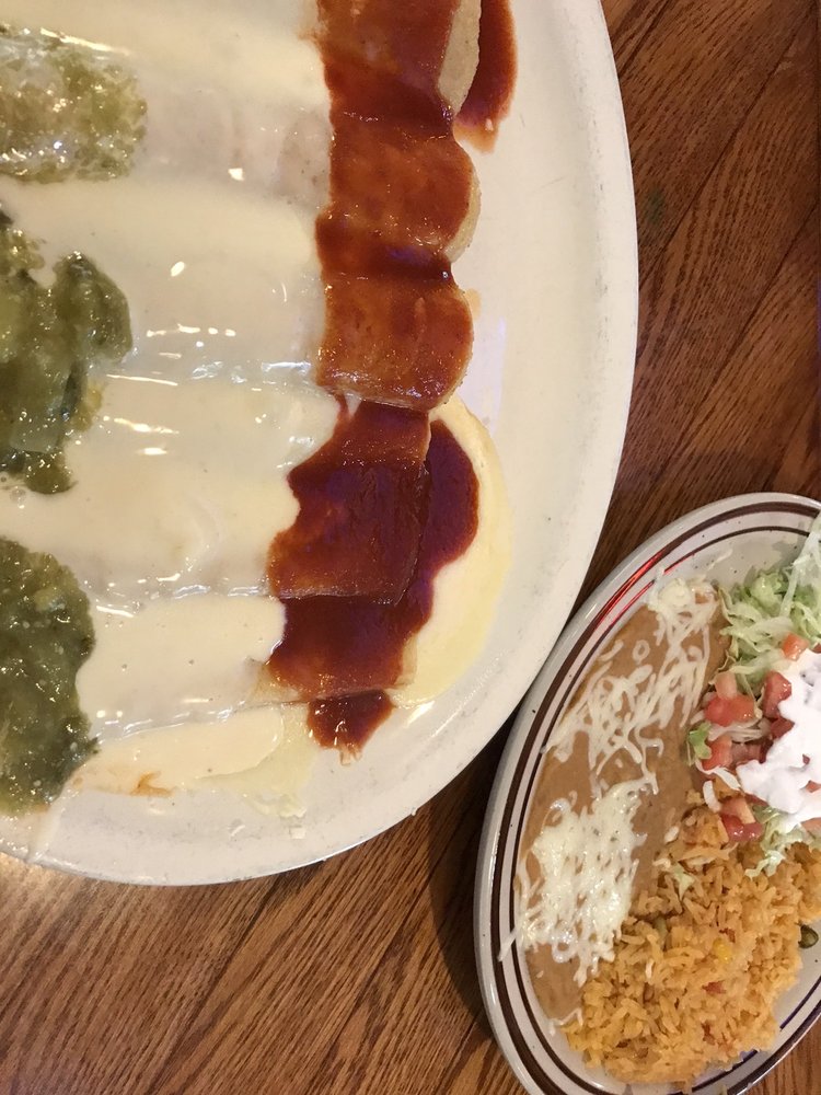 Food from Compadres Mexican Restaurant