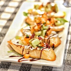 Zia's European Caffe Kaneohe - Melon Crostini!!!