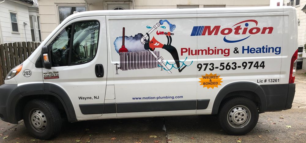 Slide of Motion Plumbing Heating Air Conditioning