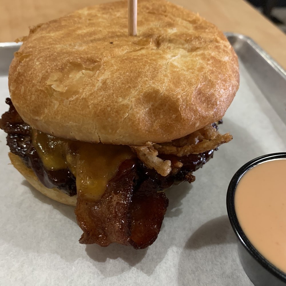 CHOM Burger - BBQ Bacon Cheese - Burgers Near Me - Provo, Utah CHOM Burger - BBQ Bacon Cheese - Burgers Near Me - Provo, Utah