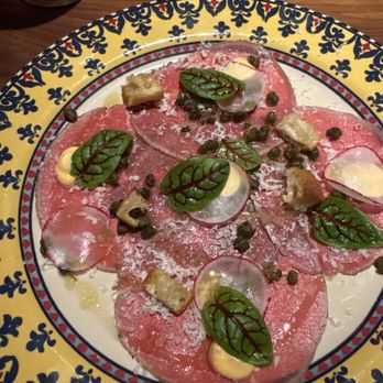Sogno - Wagyu carpaccio - Italian Near Me - Woburn, Massachusetts